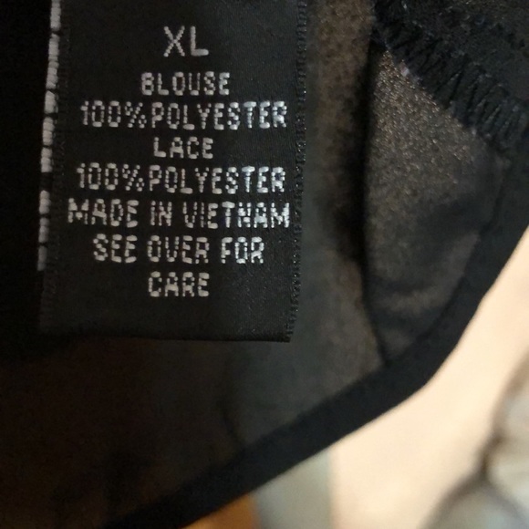 AB Studio Sheer Blouse size XL. Excellent condition! - Picture 5 of 5